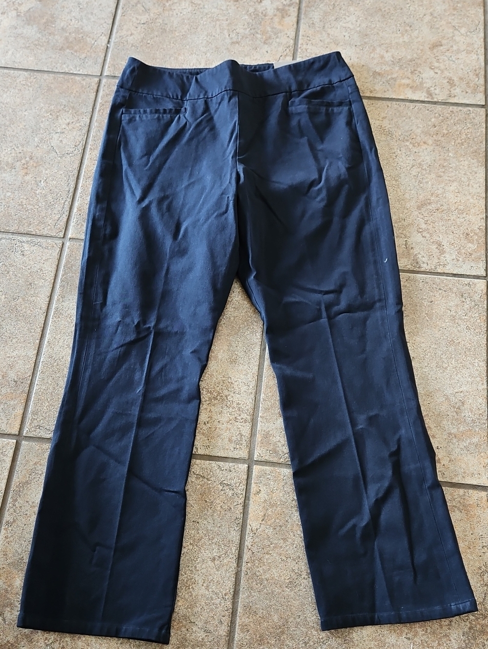 Soft Surroundings Navy Bootcut Pants